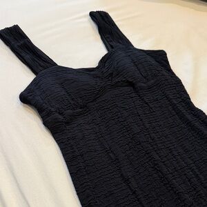 Elegant Black Sleeveless Dress